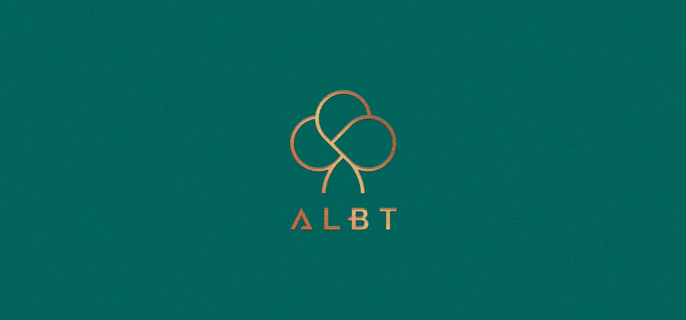 مؤسسة ALBT الدولية — الهوية البصرية